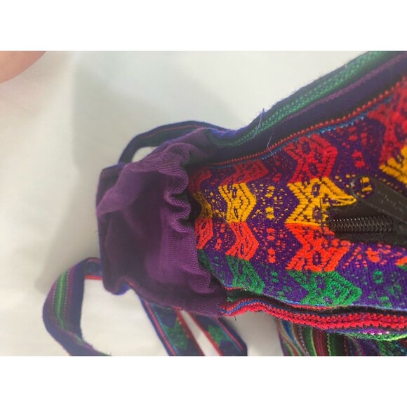 Bohemian hippie bright colorful tote bag‎ purse - Picture 6 of 11
